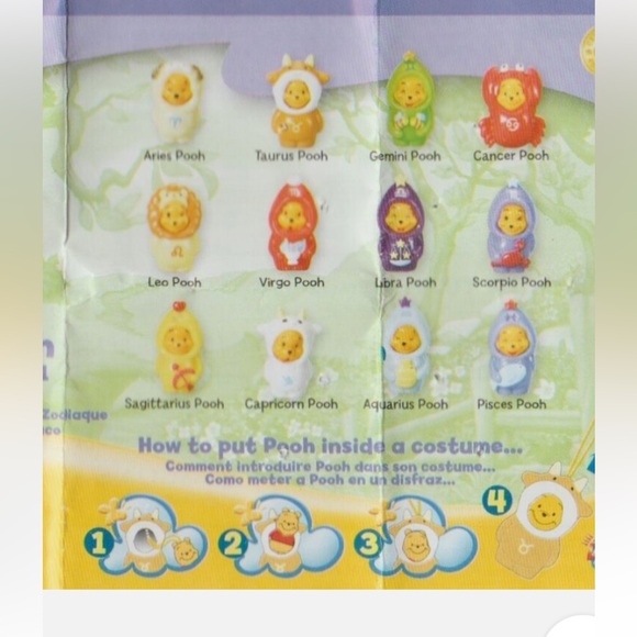 winnie the pooh- zodiac series - Picture 3 of 3